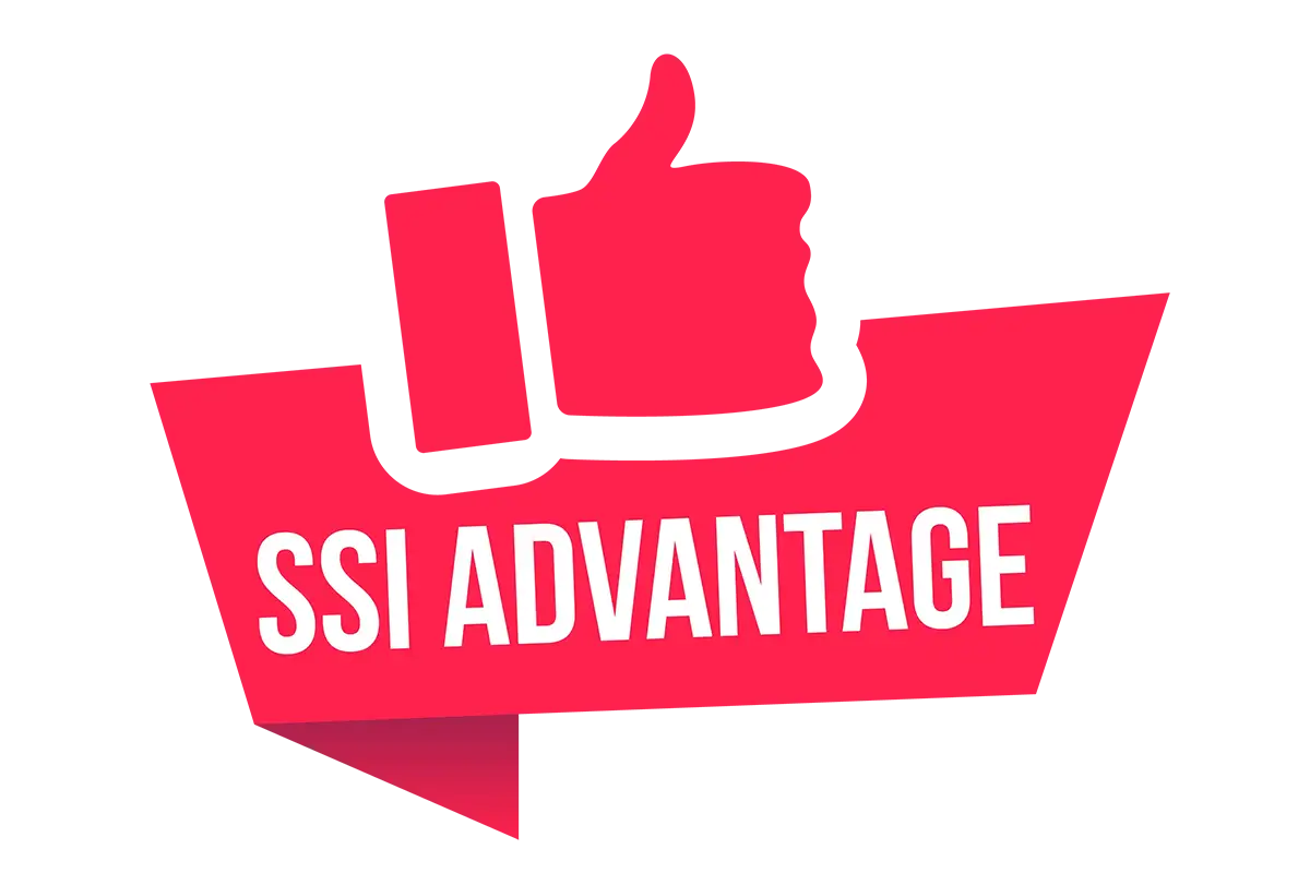 SSI Advantage tthumbs up/