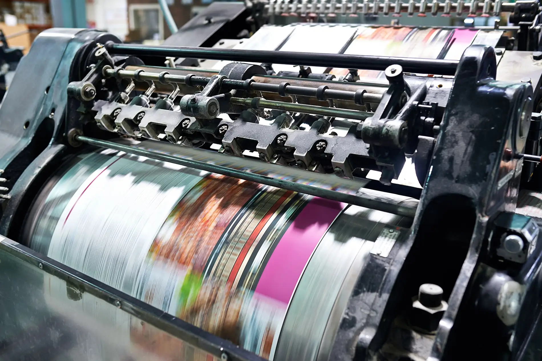 High speed commercial printing.