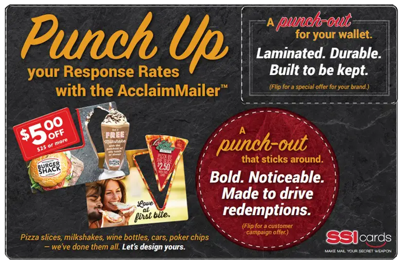 Punch up response rates with the AcclaimMailer™