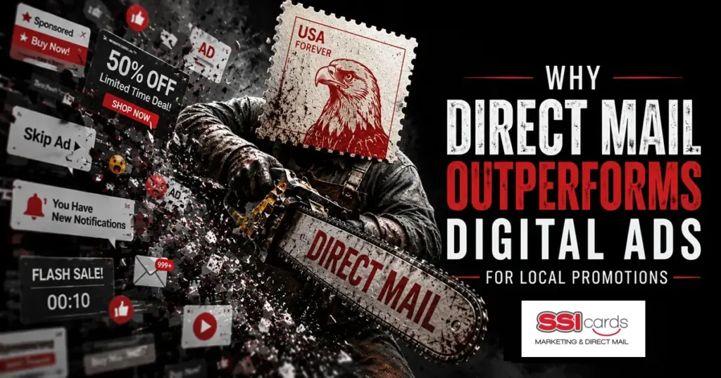 Why direct mail out performs digital ads