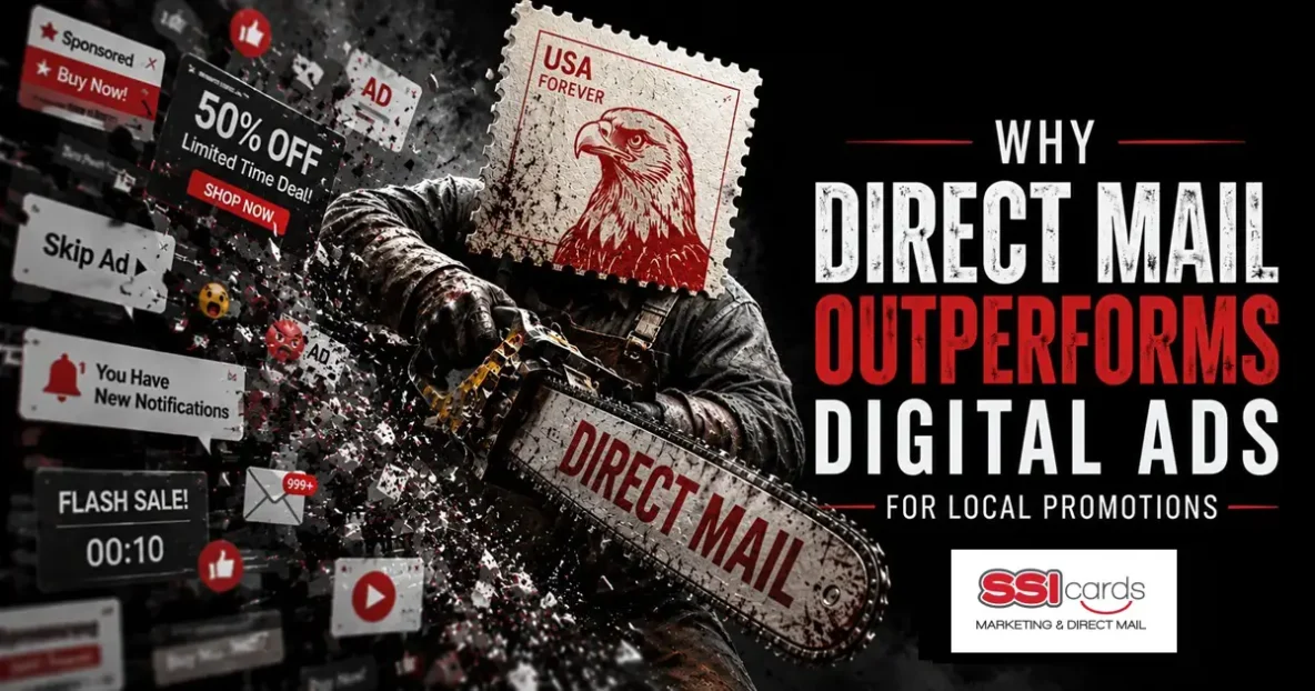 Why direct mail out performs digital ads
